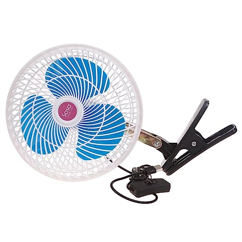 Ventilador pequeño con clip USB, potente ventilador de mesa de escritorio, ventilador de escritorio USB con abrazadera, ventilador oscilante silencioso para coche