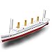 THEROLLER3D HMHS BRITANNIC Model Ship 1 Ft Long Assembled, Historically Accurate Britannic Replicas