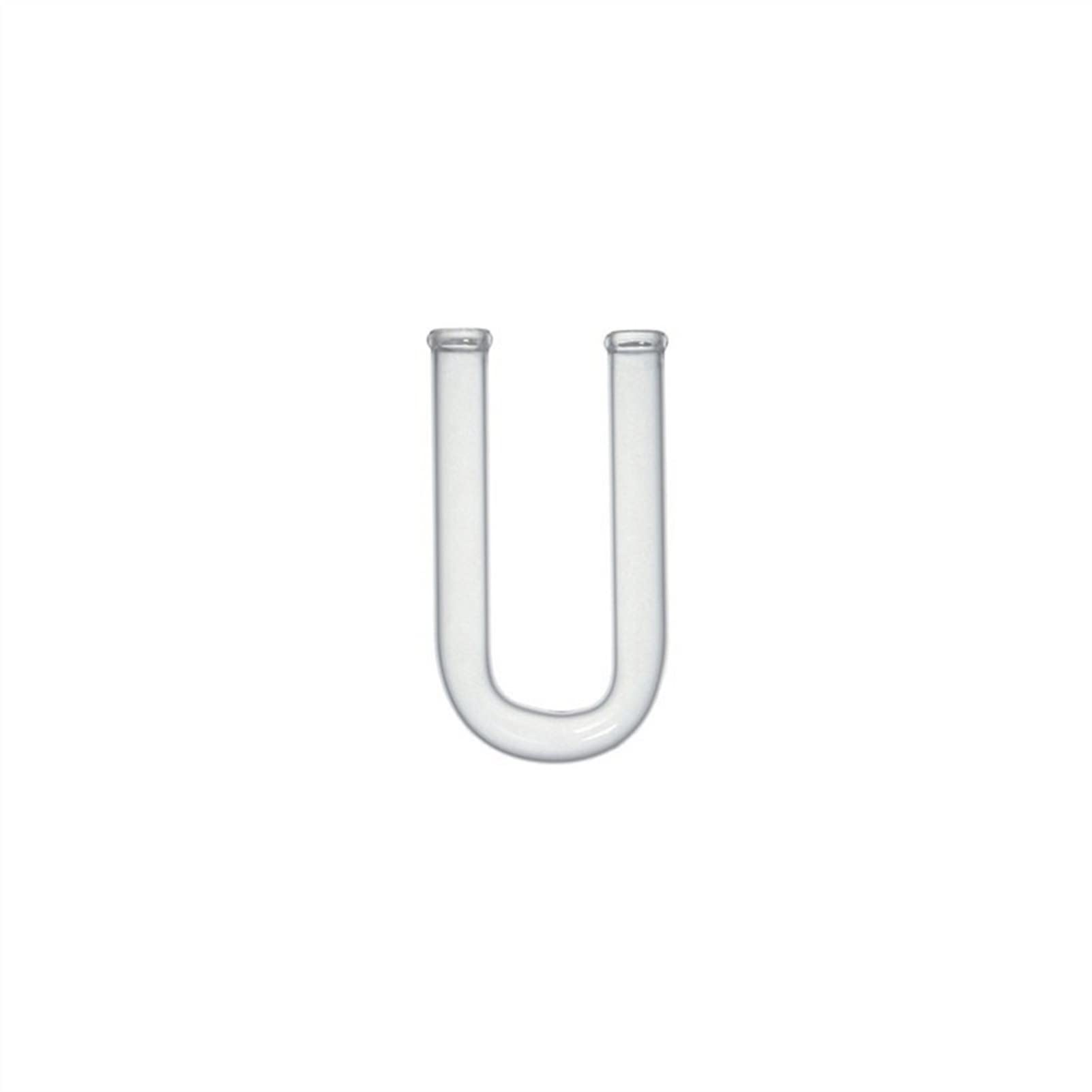 15 * 150 Millimetri di Essiccazione del Tubo a Forma di U Tubo di Vetro for Essiccazione, Borosilicato 3.3 Glass Heavy Duty Personalizzabile Lab Tubes- Confezione da 1 (Size : 15 * 150mm)