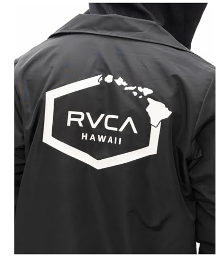 RVCA - Mens Island Hex Coaches Jacket2