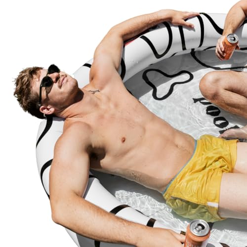 Pool Buoy Round Inflatable Pool with Storage Bag - Premium