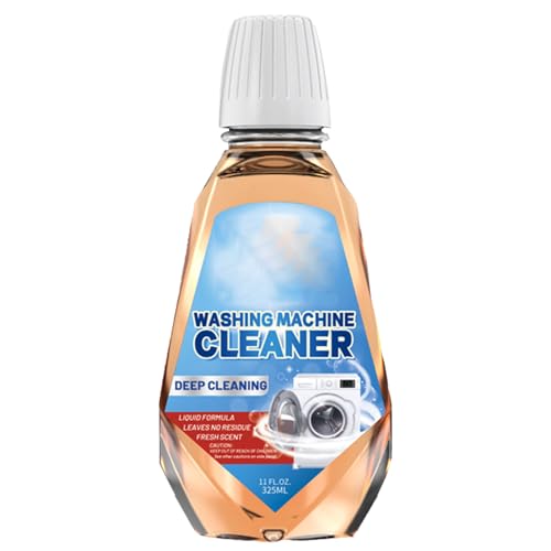 Limpiador Lavadora,Limpiador de Lavadoras,Limpiadoras para Suciedad para Lavadora,Elimina Olores Limpiador de Lavadora,Limpia Lavadoras,Limpiadoras para Lavadora Limpieza Profunda,325ml