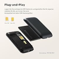 STRONG Mobiler WLAN Router 4G LTE mit SIM, 4G Router CAT4 150 Mbit/s – Ansicht 2