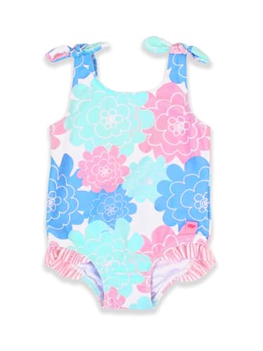 Image of RuffleButts Baby /Toddler Girls Ruffle Strap One Piece Swimsuit w /UPF 50+ Sun Protection