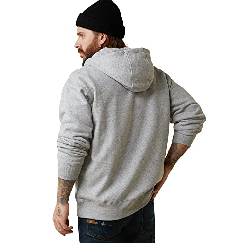 Image of ARIAT Men's Rebar Workman 1 /4 Zip Hoodie