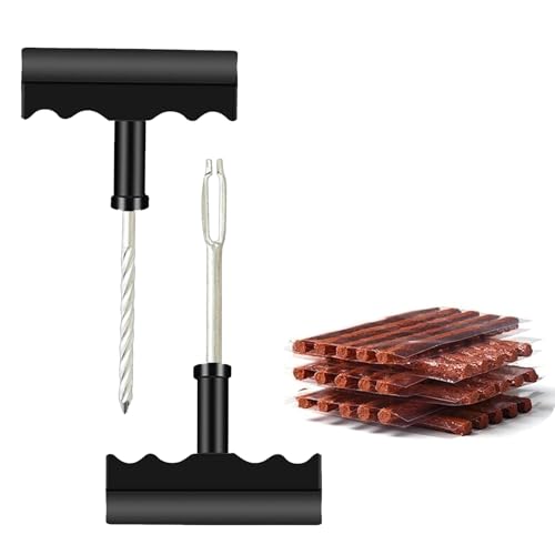 ARROMI Tyre Repair Kit with Tools and Rubber Strips