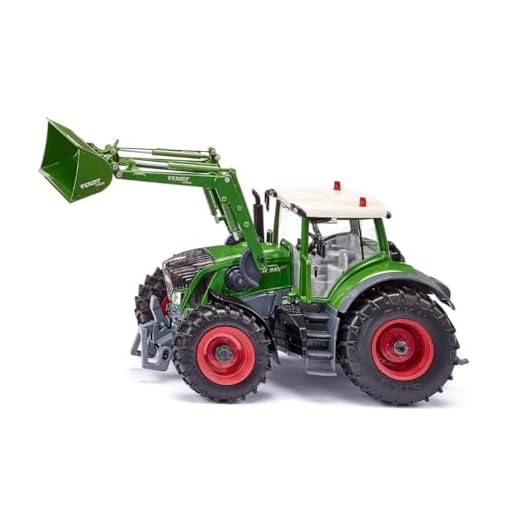 siku 6793, Fendt 933 Vario Traktor mit Frontlader, Grün, Metall/Kunststoff, 1:32, Ferngesteuert, Steuerung mit App via Bluetooth, Ohne Fernsteuermodul