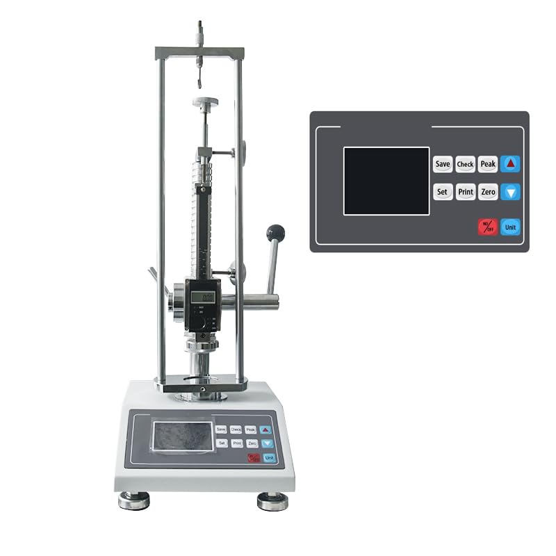 CNYST Spring Tester Spring Tension and Compression Tester Spring Load Tester with Maximum Testing Load 300N N Lb and Kg Measurement Units Can be Selected Resolution 0.01N/0.001Kg/0.001Lb