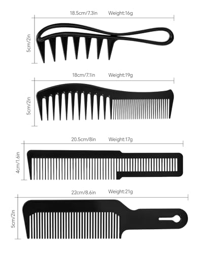 Set de 4 Peines para Mujer y Hombre miniatura 7