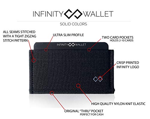 Infinity Wallet - Minimalist Wallet For Men And Women (Sports - Baseball) #TOP3