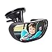 Produktbild Rücksitzspiegel für Baby, 360° Einstellbar Auto Rückspiegel Kinder Spiegel Auto Babys Babyschalenspiegel Babyspiegel Rücksitzspiegel Baby Auto Babysitz Spiegel Autospiegel mit Saugnäpfe für Babyschale