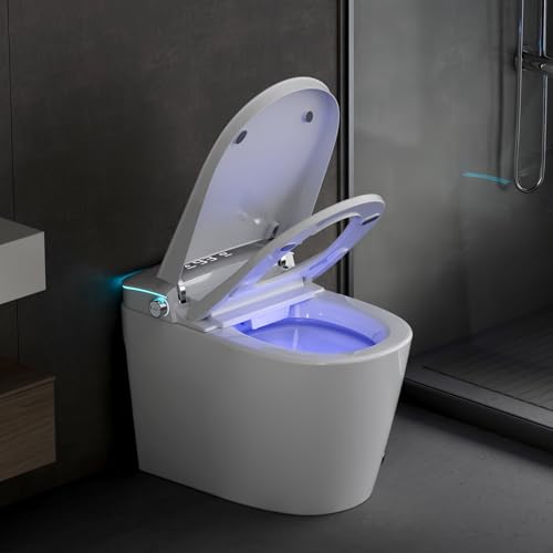 Smart Toilet with Bidet Built in, Bidet Toilet with Heated