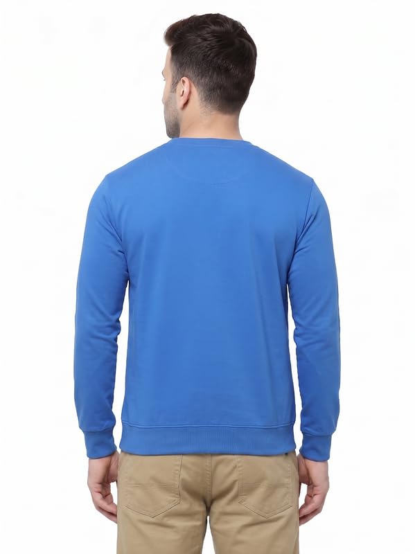 Image of Full Sleeve Cotton T-Shirt for Men & Boys | Round Neck Casual Graphic Printed Tee | Regular Fit Comfortable Everyday Wear | Peace