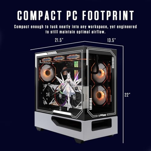 Image of ZOTAC MEK Gaming PC Desktop, NVIDIA GeForce RTX 5080 Apocalypse OC 16GB GDDR7, AMD Ryzen 7 9800X3D Up to 5.2GHz, 32GB DDR5, 2TB NVMe SSD, 850W Gold PSU, WiFi 6E, Bluetooth 5.3, Windows 11 Pro, White