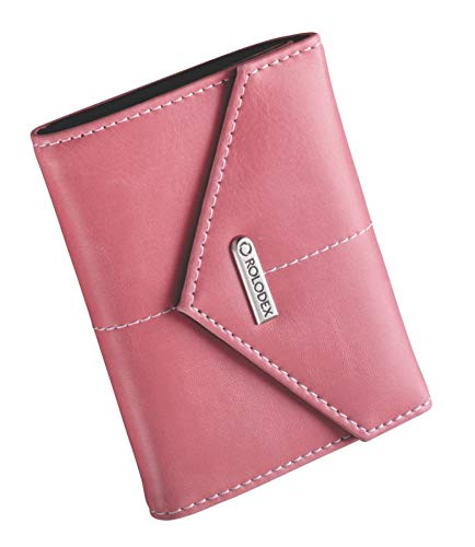 Rolodex Pink Ribbon Business Card Case, 36-Card (1734451)
