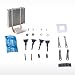 Produktbild Dynamovolition PCCOOLER CPU-Kühler HB-802 2 Heatpipes Kühler Aluminium-Kühlkörper Motherboard Northbridge Cooler Support 80 mm CPU-Lüfter