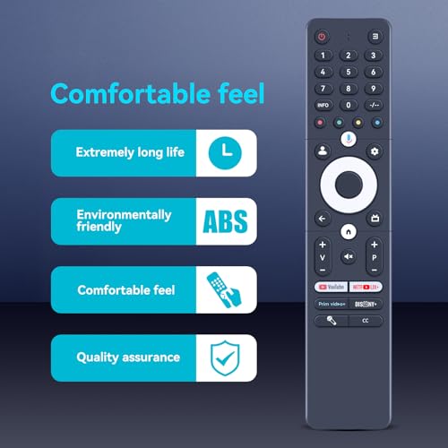 Télécommande vocale de précision SRC-4020-01 pour SANSUI OLED 4K