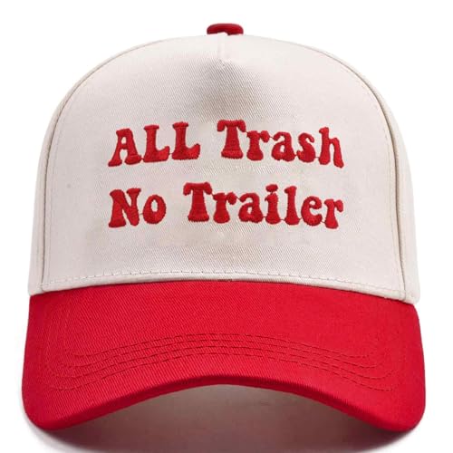 Funny Trucker Hats Embroidered Vintage Snapback Hat for Women Put It On My Husband's Tab Hats Gag Gifts Baseball Cap Red