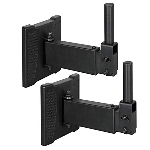 Verdickte Professionelle Sprecher-Wand-Wandhalterung Halterung kann die Richtung 180 einstellen ° nach Links und rechts Solideen