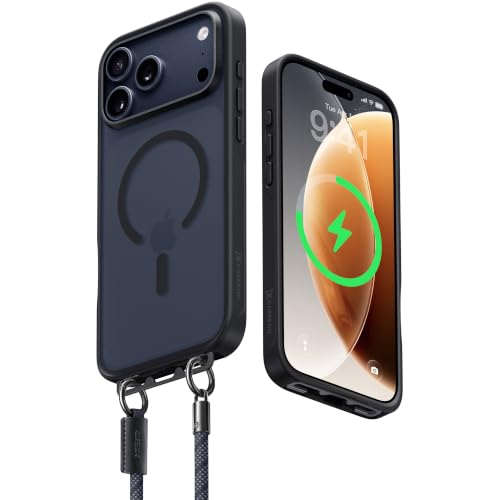 CASEKOO iPhone 17 Pro 用 ケース LINKOO (マットブラック)