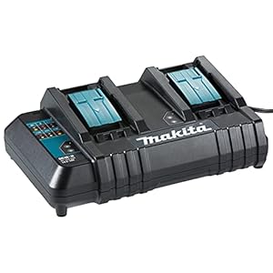 Makita DC18SH 14,4-18V Doppel-Ladegerät Zwei Anschlüsse