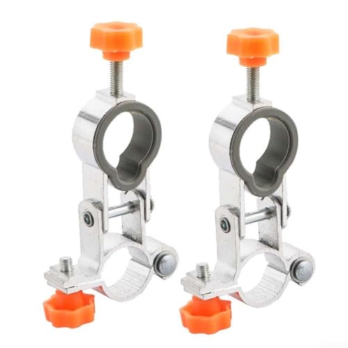 Supporto per ombrellone in lega di alluminio, clip di montaggio per sedia da spiaggia, supporto per canna da pesca, accessori da patio, confezione da 2