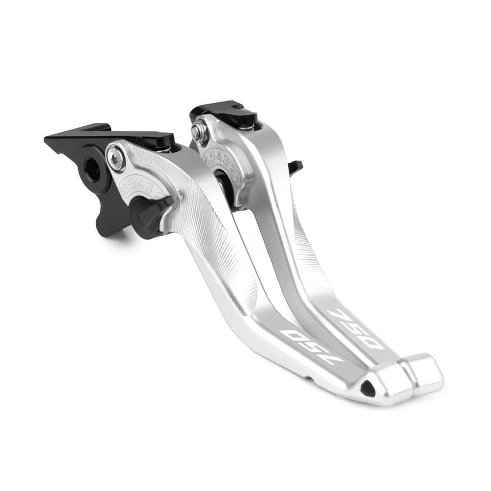 Mlioju Silver Motorcycle Clutch Lever 2023 Motorcycles Handlebar For Forza 750 Forza750 Xadv 750 Xadv750 Short Adjustable Brake Clutch Levers
