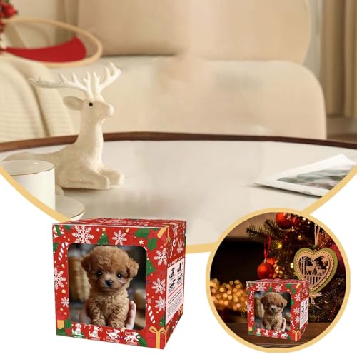 Ai Puppy Robot Roboterhund Mein realistischer Roboterwelpe Interaktives Roboterwelpenspielzeug Haustiergeschenk für Little Live Pets Kinder Erwachsene Realistischer Hund Interaktive Plüschroboterhunde