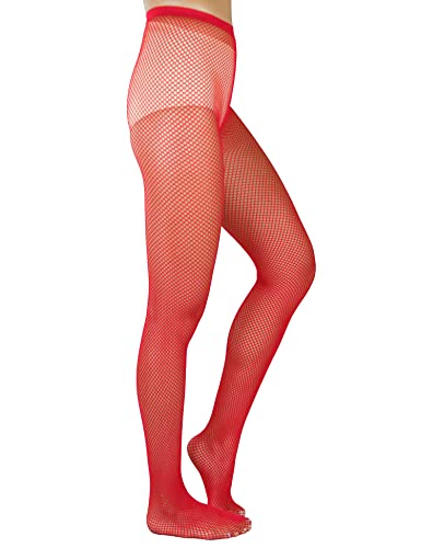 Image of Lastclream High Waisted Fishnet Tights for Women Sexy Fishnets Stockings Full Footed Fishnet Sheer Pantyhose Plus Size
