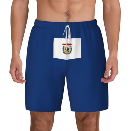 Short de bain West Virginia pour homme maillot de plage léger