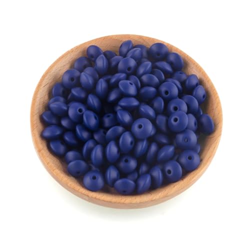 Perles en silicone pour lentilles 12 mm matériel bijoux DIY collier bracelet sans BPA