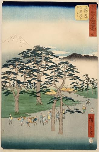 Tableaux Graffiti Art Mural Fujisawa Hiroshige pour salon moderne 60x90