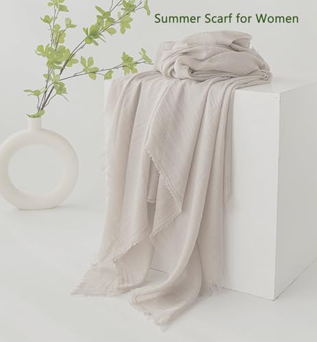 Womens Scarves Neck-Scarf Lightweight Soft Smooth Bandana Head-Wraps Shawl Long Extra Large3