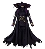 ZYHCOS Cosplay Costume Mens Black Assassin Suit Halloween Shadow Uniform Full set (Male-XSmall)