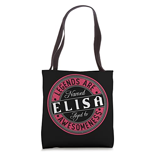 Elisa | Legends are named | Elisa Tote Bag