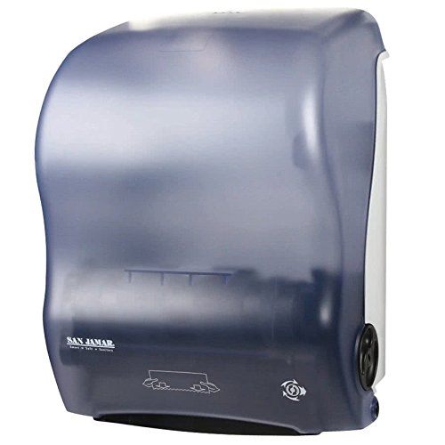 TableTop King T7000TBL Simplicity Hands Free Roll Towel Dispenser Arctic Blue