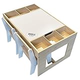 ラングスジャパン(RANGS) ラングスキッズテーブル&チェア2脚セット【要組立】