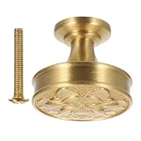 Un style vintage charmant : ajoutez une touche rétro à vos meubles avec ces poignées de tiroir décoratives en laiton en forme de lotus, parfaites pour créer une ambiance chaleureuse et accueillante. convient également aux tiroirs de commode et aux meubles de cuisine en cuivre