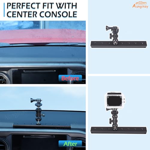 Aunginsy Dash Cam Mount Holder Compatible with Toyota Tacoma 2016 - Additional View