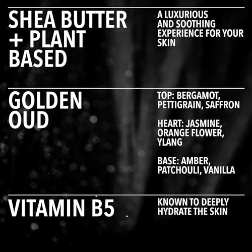 Afina Golden Oud Luxury Body Lotion, 500ml Body Lotion Bottle, Sensual Blend of Spicy - Image 3