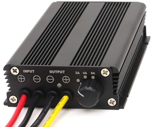 Powerwerx DCDC-8A 14.5V, 8A Adjustable DC-to-DC Battery Charger for 12V LiFePO4 Batteries