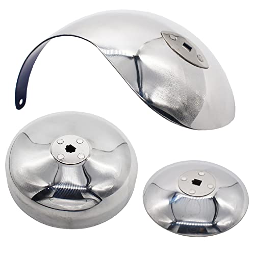 LEONARK Foil Epee Saber Alternative Sword Guard Insulated Aluminum Standard Guard (Epee Guard, Silver)