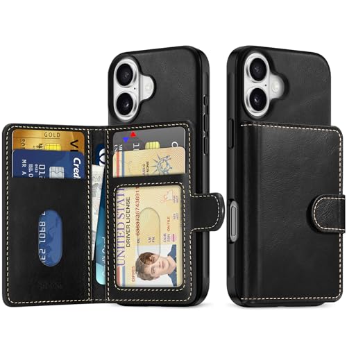 SHIELDON iPhone16 Ή z^P[X {vU[ EHbgt s 6J[h[ [RFIDubLO] wʕی ӂ16 ΉP[X ~ wh~ gѕ֗ ACz16 pJo[ 2024N 6.1C`