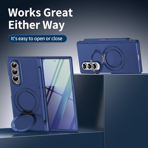 Coque antichoc Samsung Galaxy Z Fold 3 protège écran anti-rayure bleu - 5