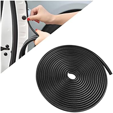 32 FT Car Door Edge Trim for Exterior Protection, Black