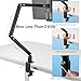 Polbecky for ipad Tablet Stand Holder for Desk,Portable Monitor Stand Holder 15.6'' Max,for ipad Tablet Mount Arm with Upgraded Screws/360°Rotate Base,Fits for Kindle,Tabs 12.9'' Max(Not Over 2.65lb)