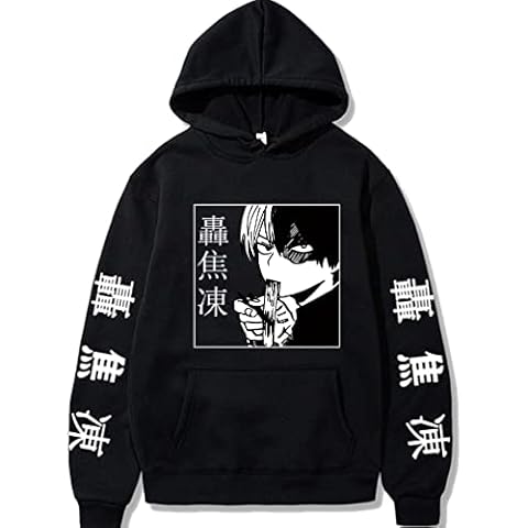 Ubeisy Boys' Anime Hoodie Cover