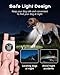 Jugbow Shock Collar for Dogs - 4200FT Remote Training Collar for 15-120lbs Small Medium Large Dog, LED Light & Waterproof Electric Collars with 3 Training Mode for All Breeds (Pink)