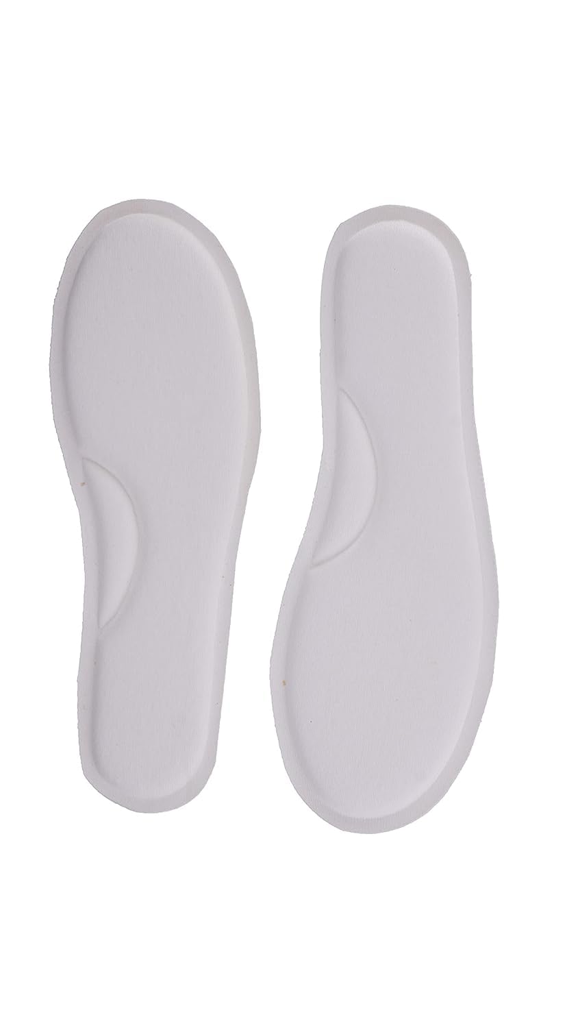 MAYJAI Memory Foam Insole Foam Shoe Heels for All Shoes Makes shoes Super Soft & Comfortable | Memory Foam Insoles (Trim to fit) | Cushioning for Feet Relief, Comfortable Insoles (8UK, White) (B0CH8M3RPT) Amazon Price History, Amazon Price Tracker