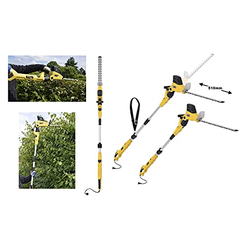 Tagliasiepi/Tagliasiepe elettrico 56cm 510W telescopico con testa snodabile - GTE510SP
